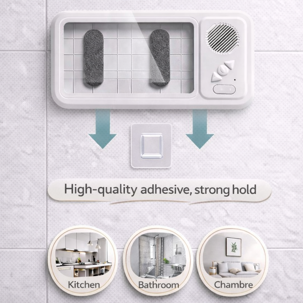 BathBeats™ - The phone holder for better showers.